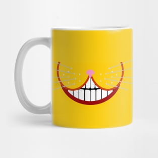 Yellow smiley cat Mug